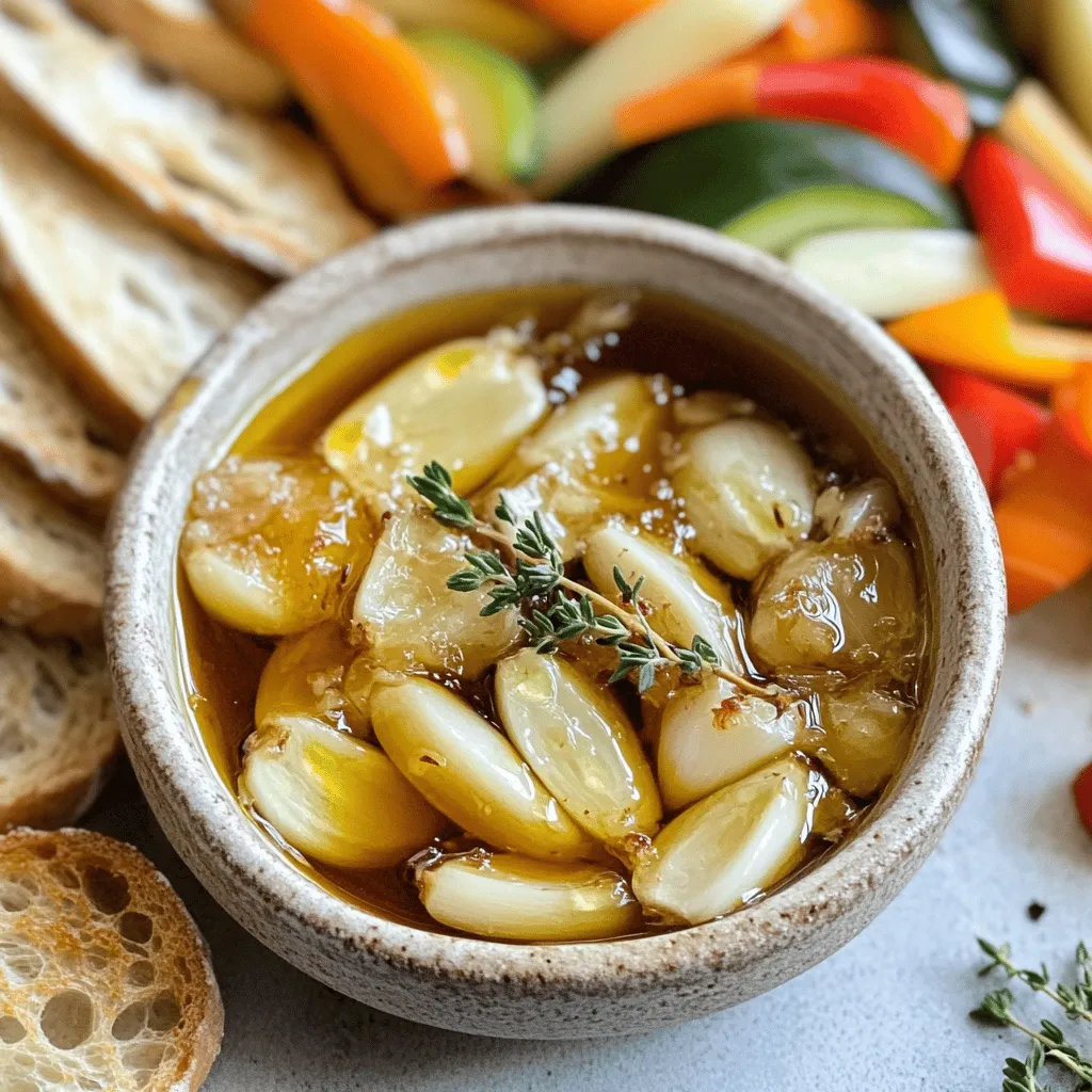 Garlic Confit &#8211; Appetizer That Elevates Meals