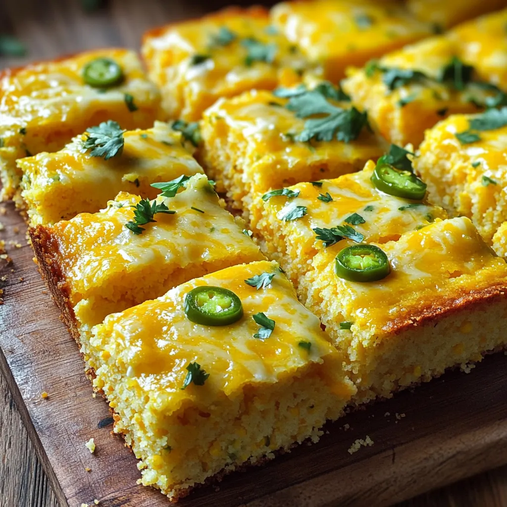 Cheesy Jalapeño Cornbread Simple and Tasty Recipe