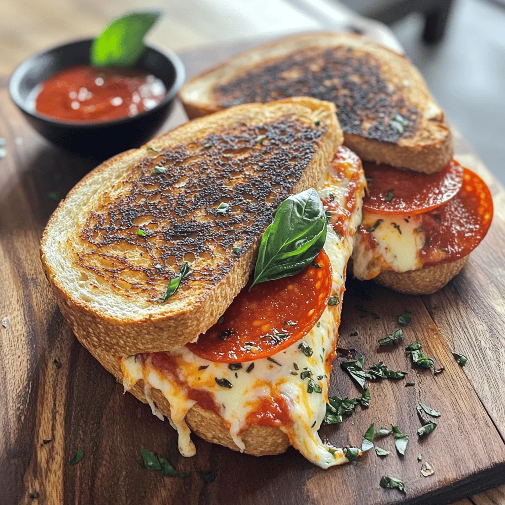 The best pizza grilled cheese starts with great ingredients. First, choose your bread. Thick-cut sourdough works best. It gives a crunchy crust and soft inside. Its flavor complements the pizza filling. You can also try ciabatta or a hearty white bread.