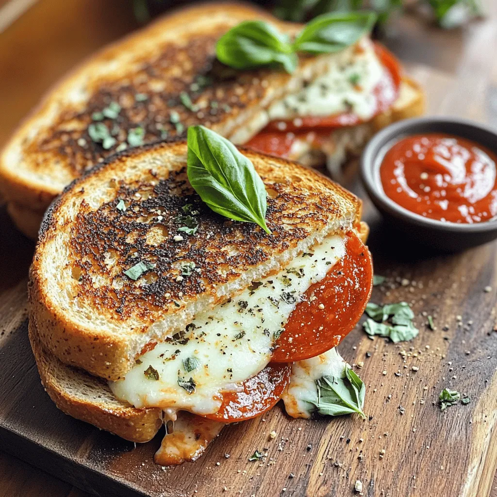 Best Recipe for Pizza Grilled Cheese Delightful Dish