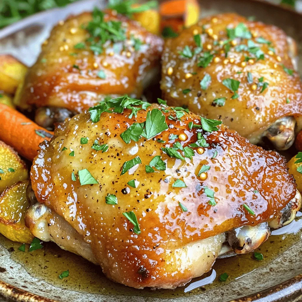 Honey Mustard Chicken Thighs Savory Weeknight Meal