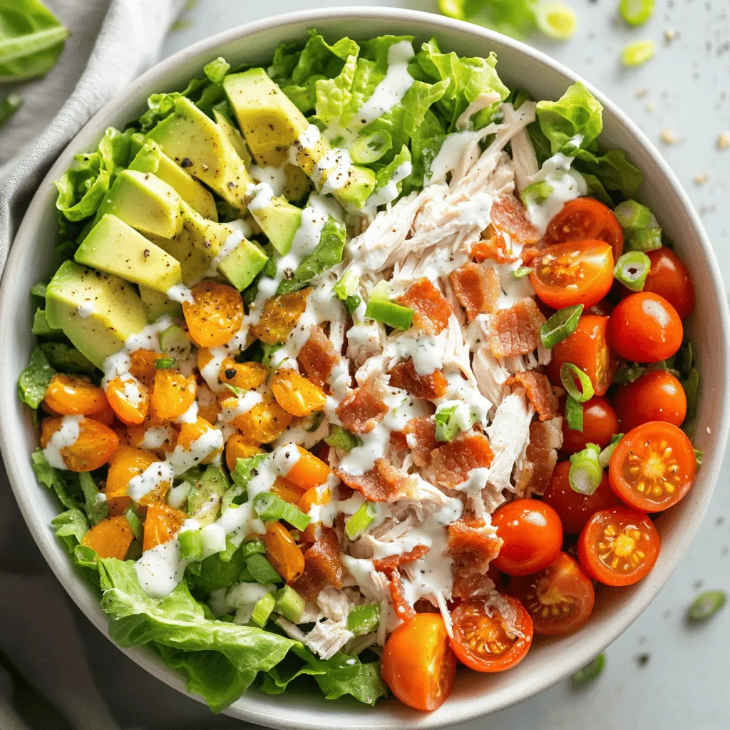 Easy Healthy BLT Chicken Salad Recipe