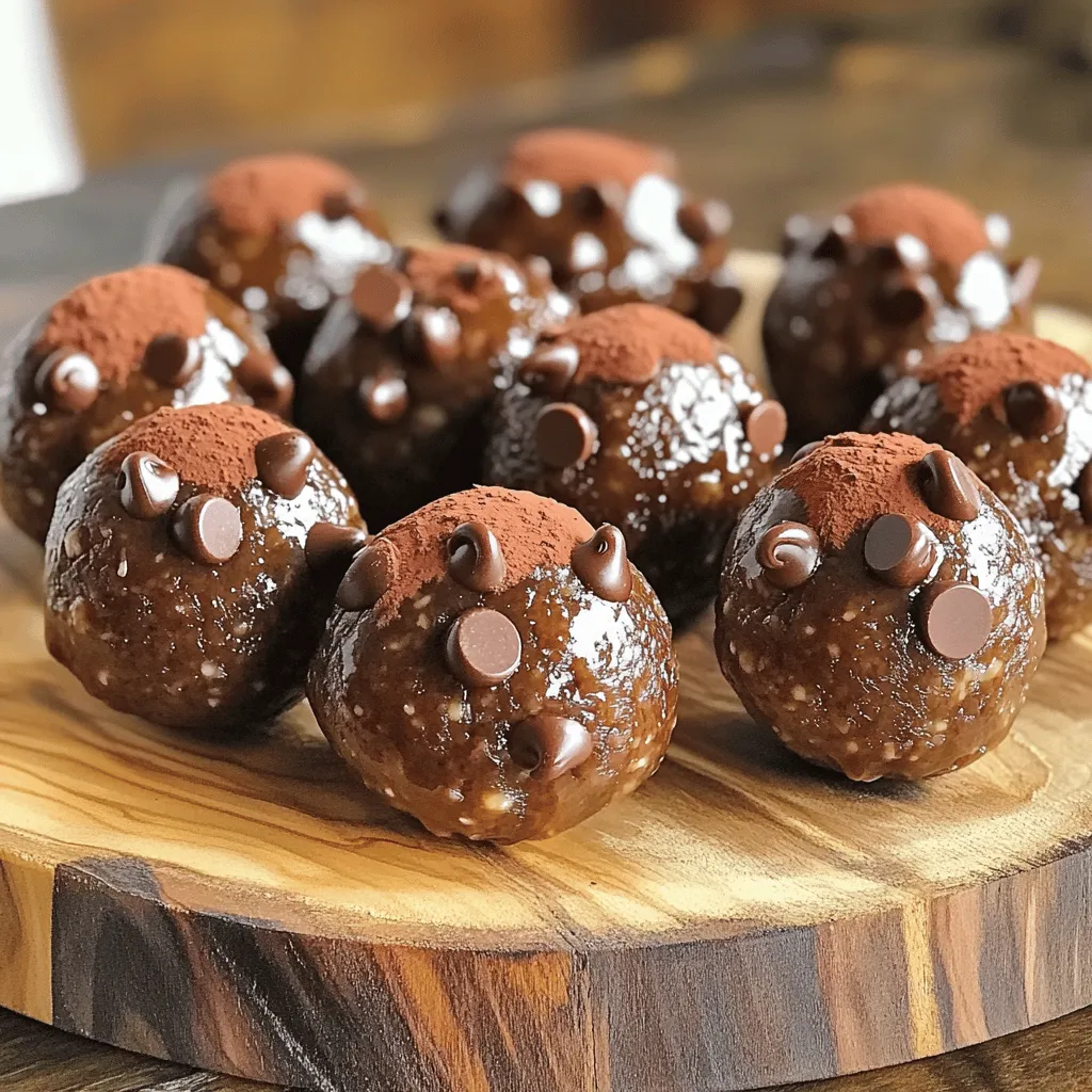 Chocolate Espresso Energy Balls Healthy Snack Idea