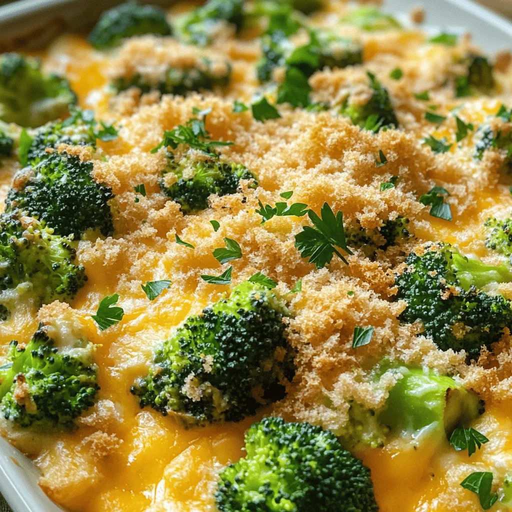 Cheesy Broccoli Casserole: A Wholesome Delight for Every Occasion