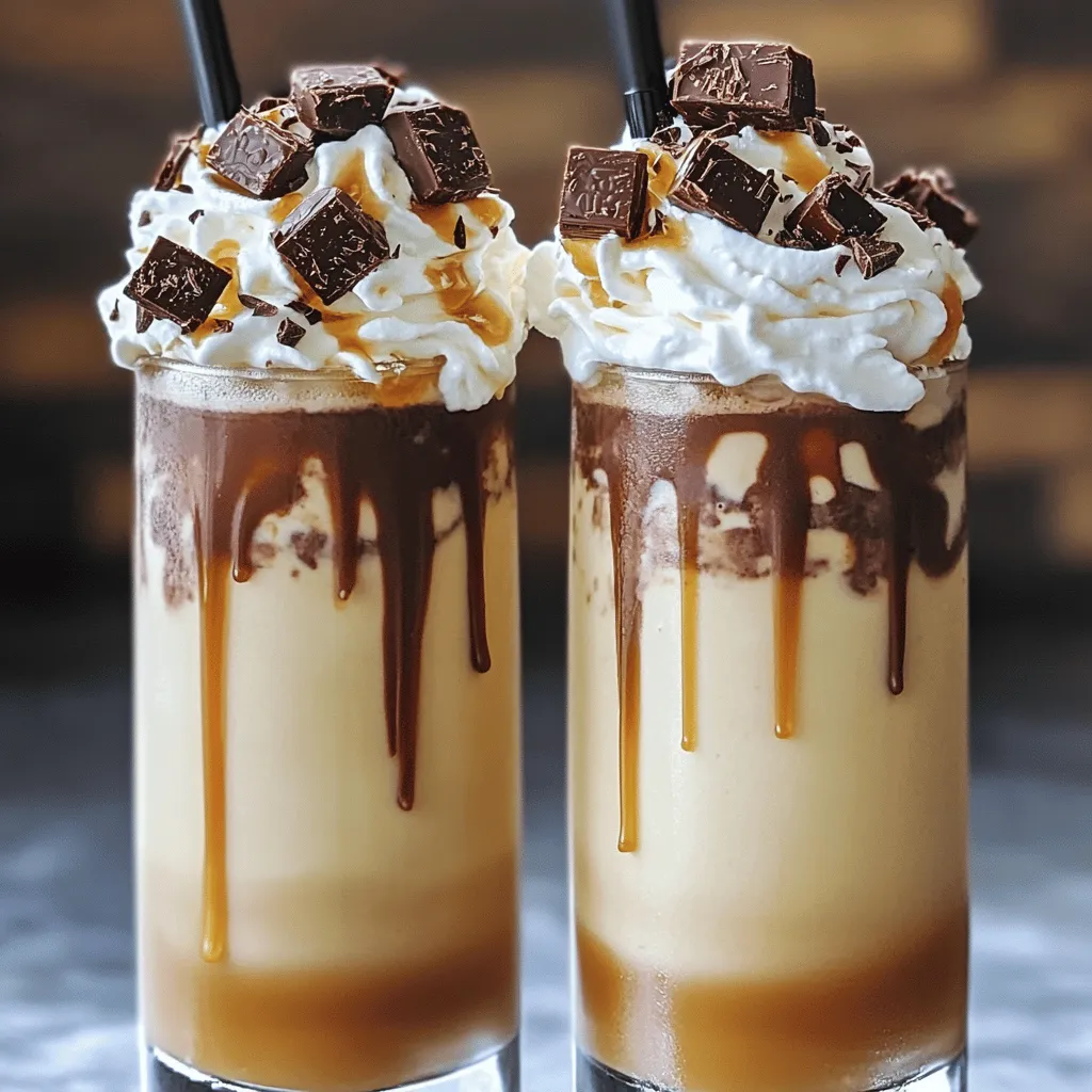 To make a tasty Snickers milkshake, you need just a few simple ingredients. The core of your milkshake is vanilla ice cream. Two cups of ice cream give it a rich and creamy base. Next, you will want one cup of milk. Whole milk works great, but you can use any milk you like.