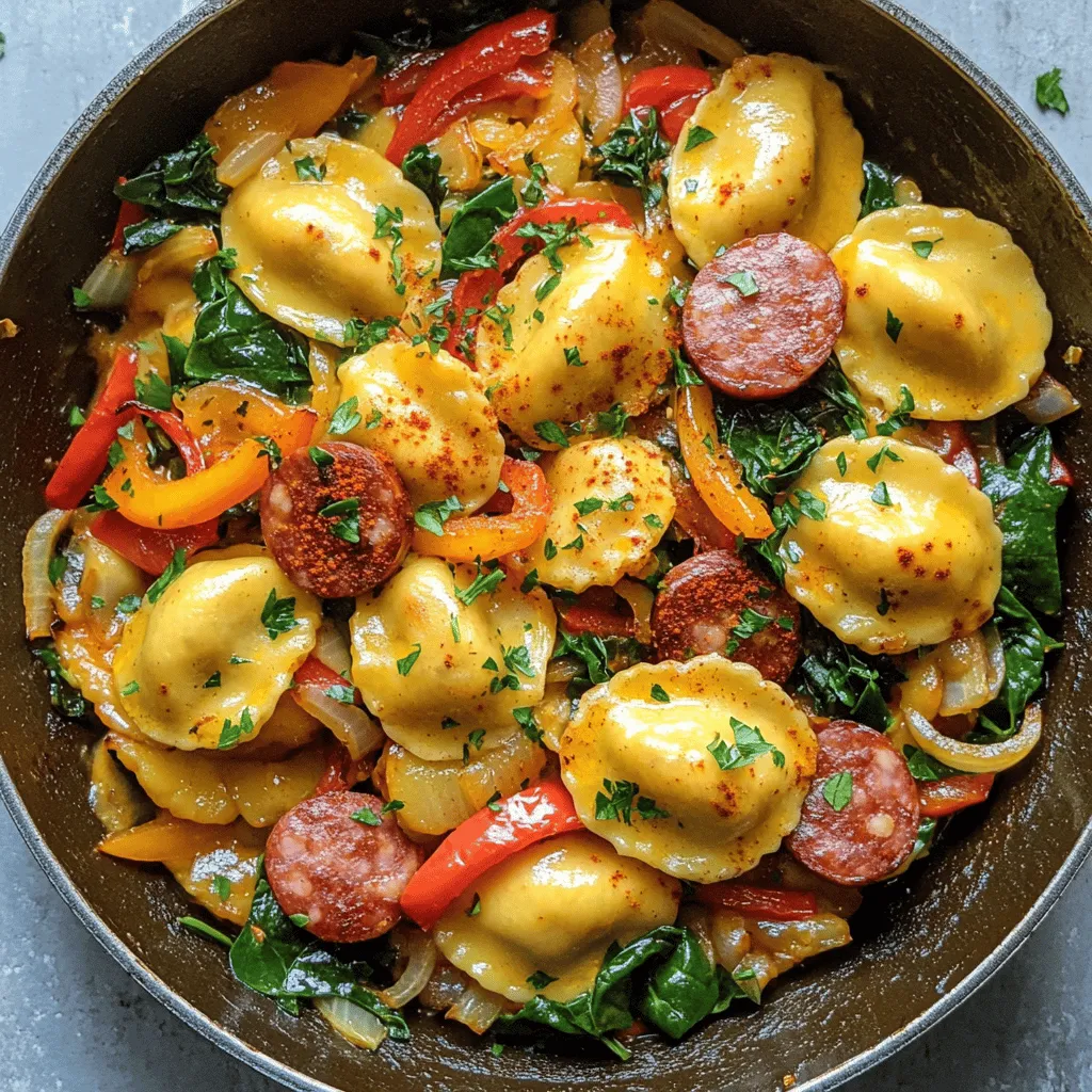 Pierogi Sausage Skillet Tasty and Quick Dinner Option