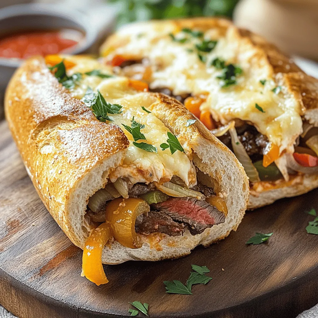 BEST RECIPE For Philly Cheesesteak Cheesy Bread Delight