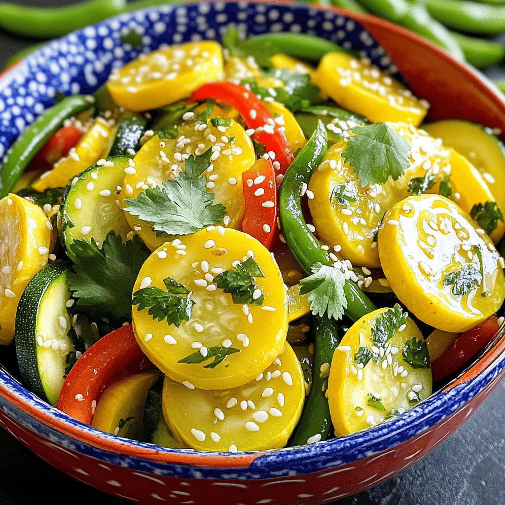 Savory Summer Squash Stir Fry Quick and Easy Meal