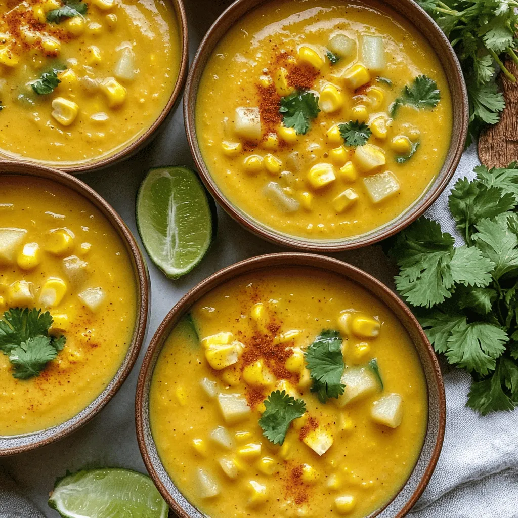 Corn Soup Delight Simple and Flavorful Recipe