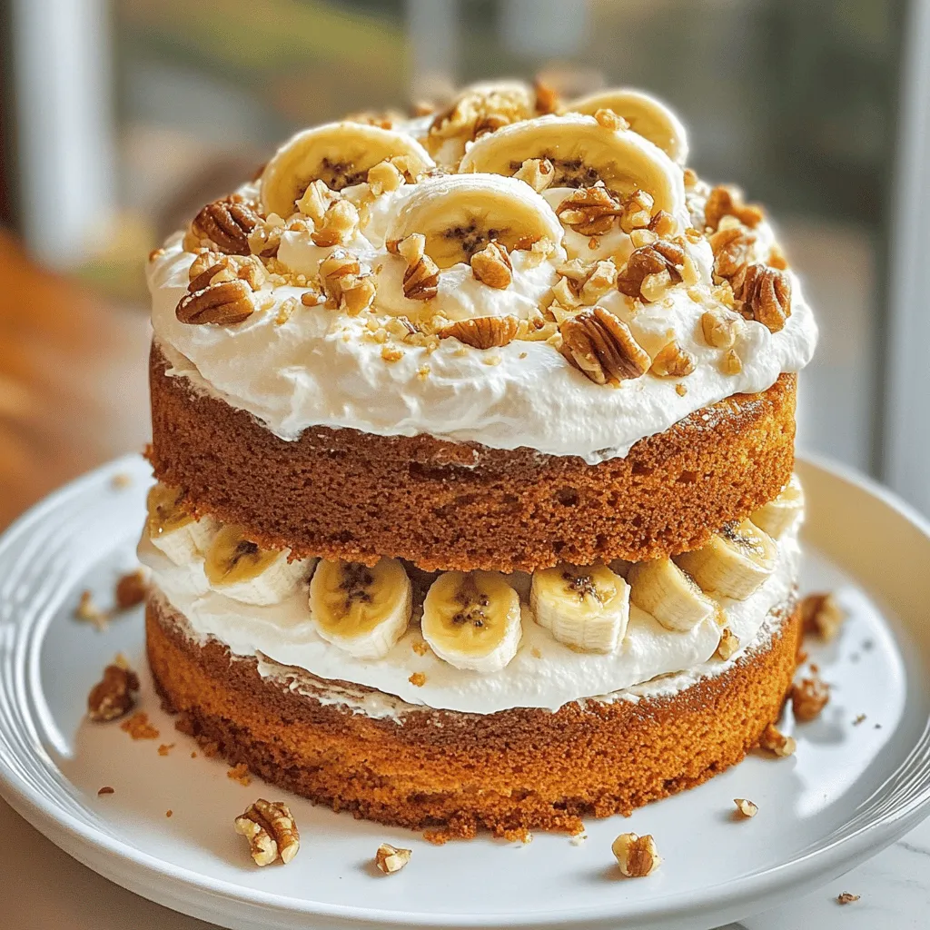 Heavenly Banana Walnut Cream Cake Recipe to Try Now