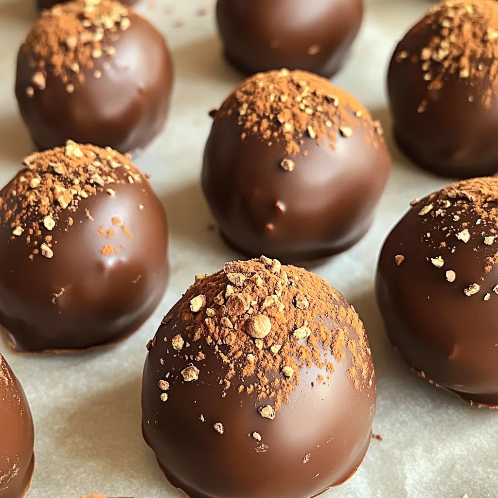 Pumpkin Spice Chocolate Truffles Delightful Treats