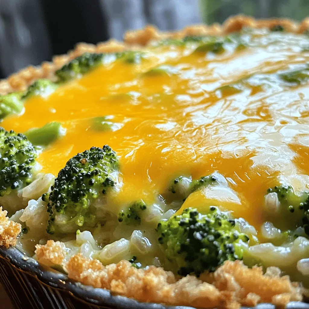 Easy Broccoli Rice Casserole Simple Family Delight