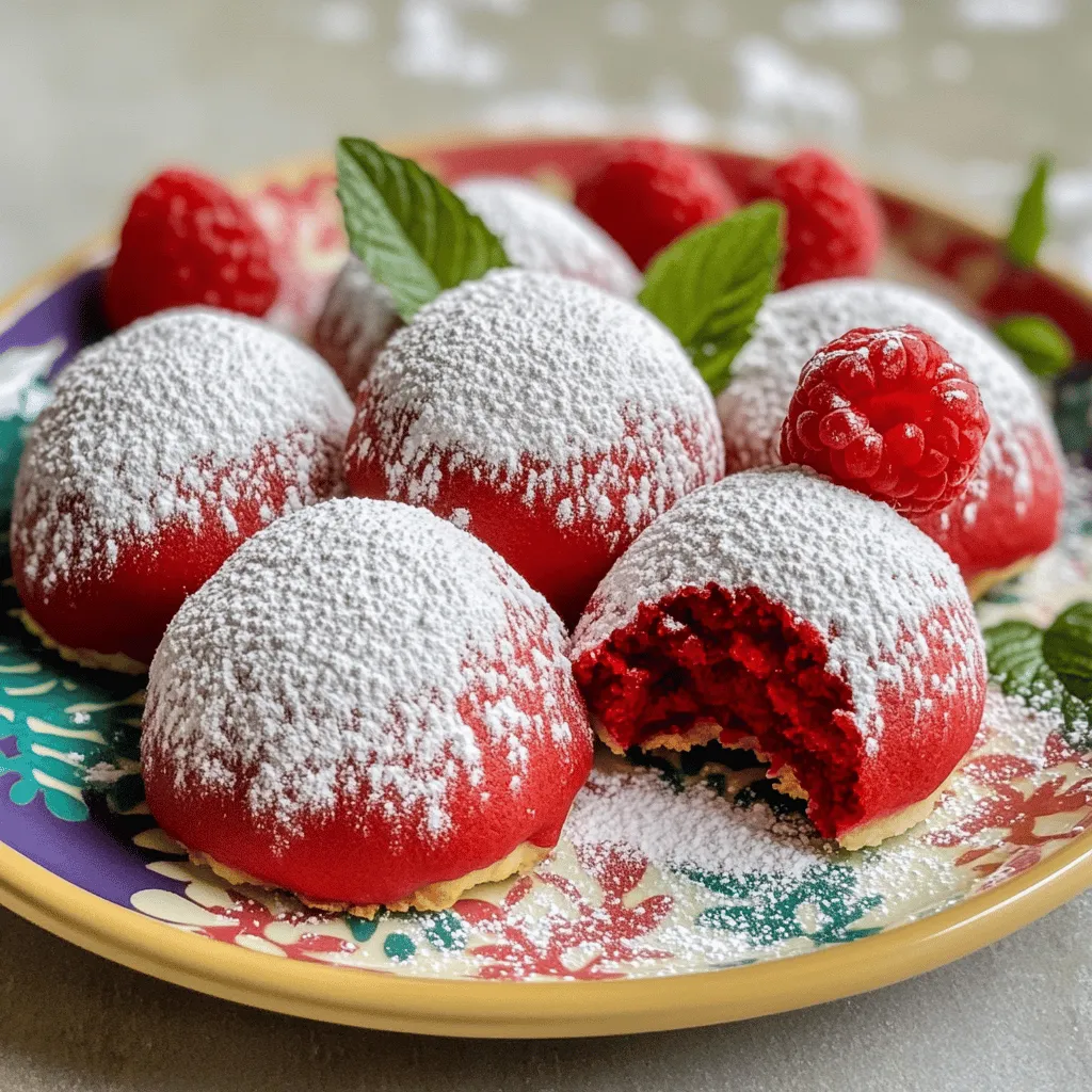 Red Velvet Gooey Butter Cookies Irresistibly Soft Treat