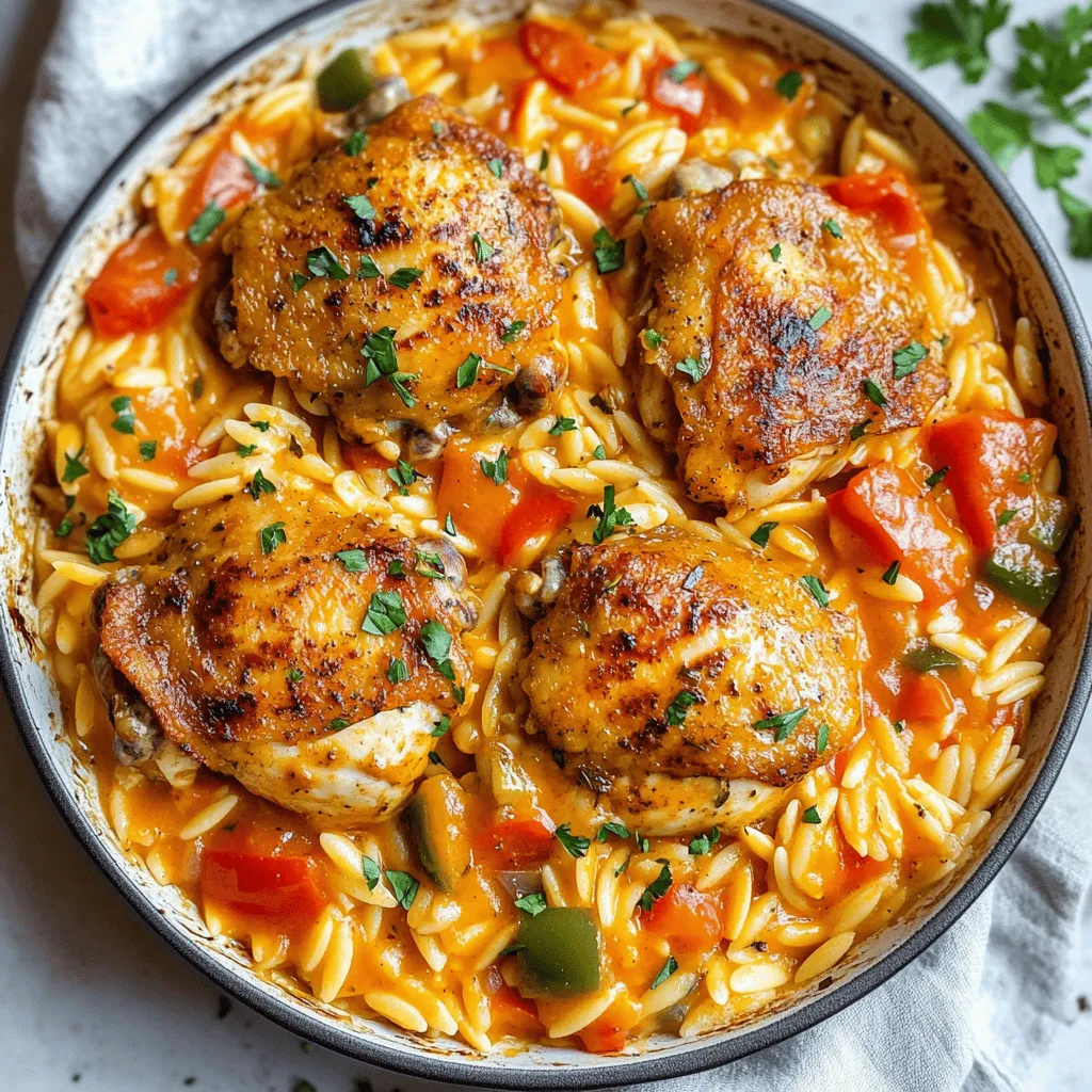 Cajun Chicken Orzo Recipe: A Comforting One-Pot Meal