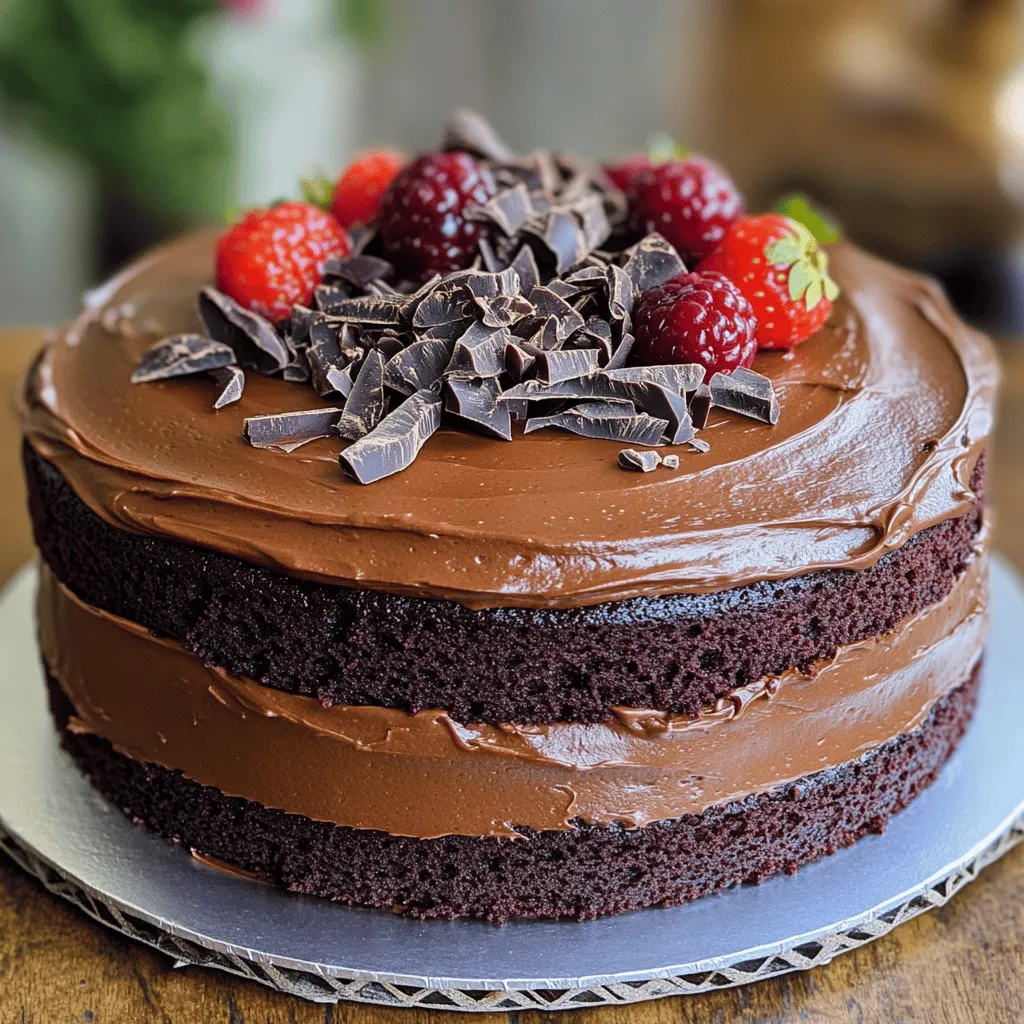 Classic Chocolate Cake Rich and Decadent Delight