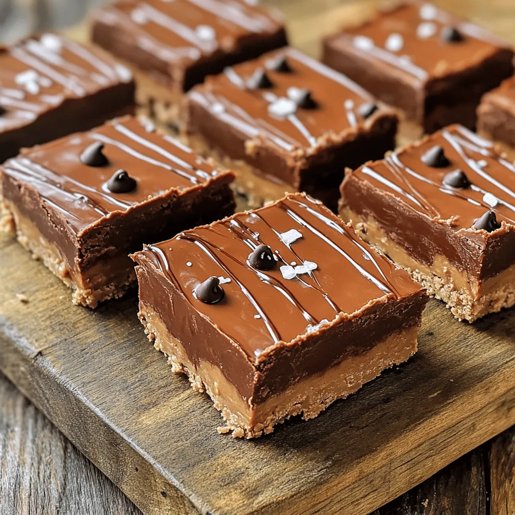No-Bake Chocolate Peanut Butter Bars Irresistible Treat