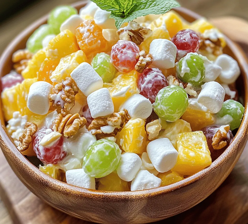 In contemporary cuisine, salads have transcended their traditional role as mere side dishes to become vibrant centerpieces of meals, celebrated for their versatility and health benefits. From hearty grain salads to vibrant green options, salads cater to a wide array of tastes and dietary needs. Among these colorful offerings is the Grape Salad Delight—a refreshing and wholesome dish that is perfect for any occasion, whether it’s a summer picnic, a festive gathering, or a simple family dinner.