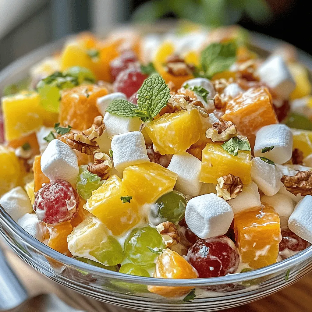 Grape Salad Delight: A Refreshing and Wholesome Recipe