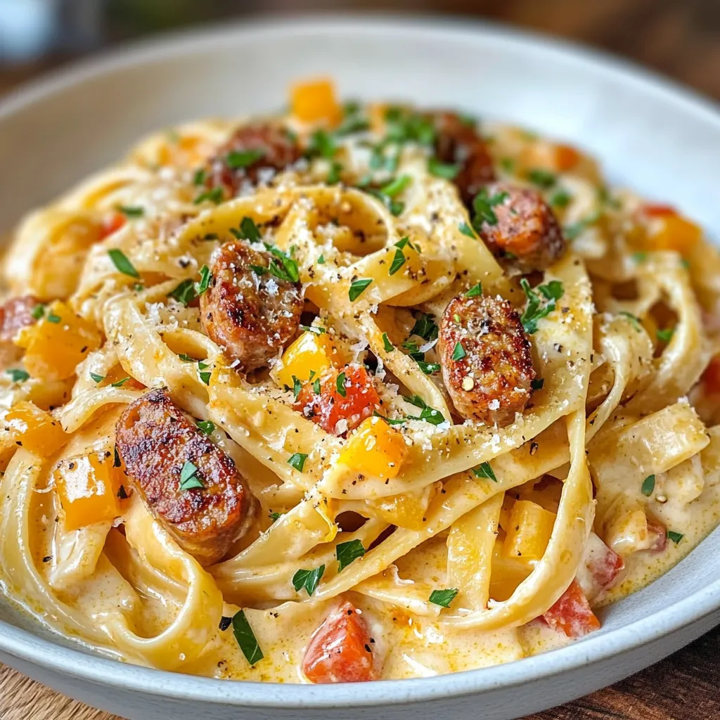 Smoked Sausage Cajun Alfredo: A Flavorful Journey into Southern Cuisine