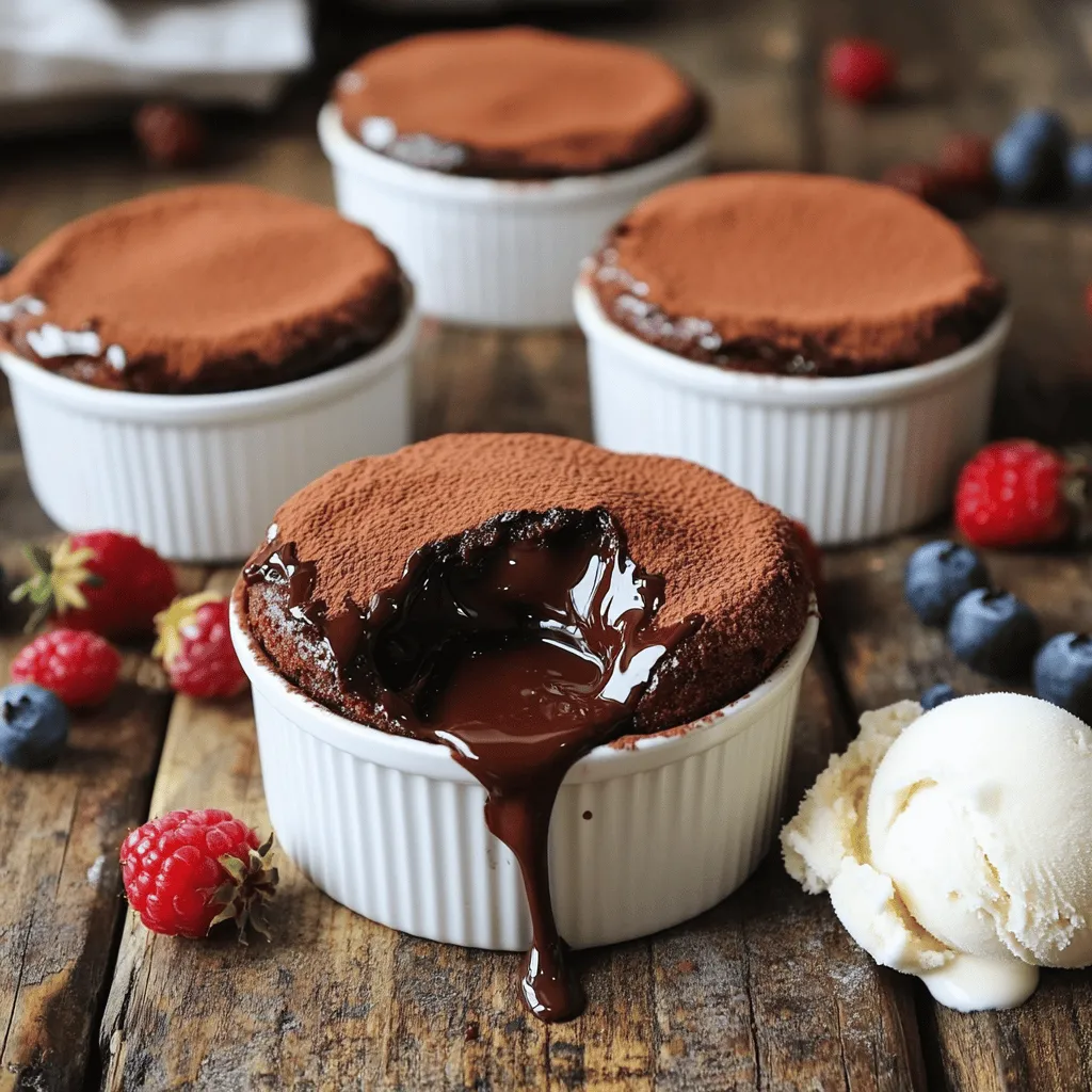 Chocolate Lava Cake Rich and Decadent Dessert Recipe