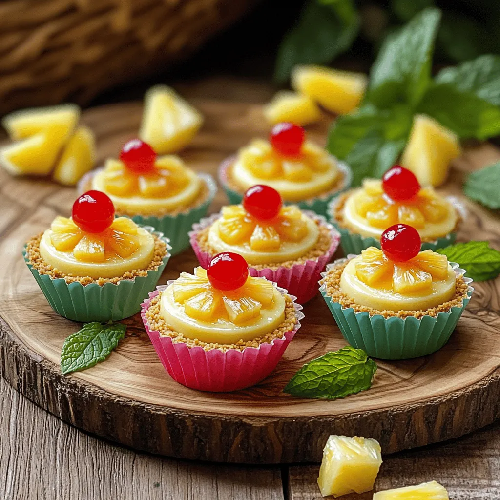 To create these delightful mini treats, gather the following key ingredients: