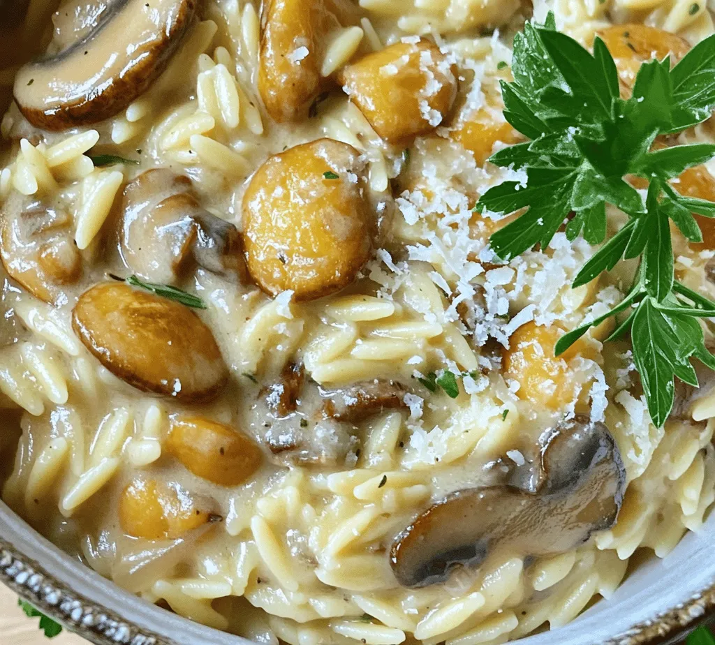 Pasta dishes have an undeniable charm, captivating our hearts and palates with their rich flavors and satisfying textures. Among the myriad of pasta recipes, creamy pasta dishes hold a special place, effortlessly combining comfort and indulgence. One such delightful dish is Creamy Mushroom Orzo—a recipe that embodies the essence of warmth and authenticity in every bite. This dish not only serves as an excellent meal for cozy nights at home but also shines as an impressive option for gatherings and celebrations.