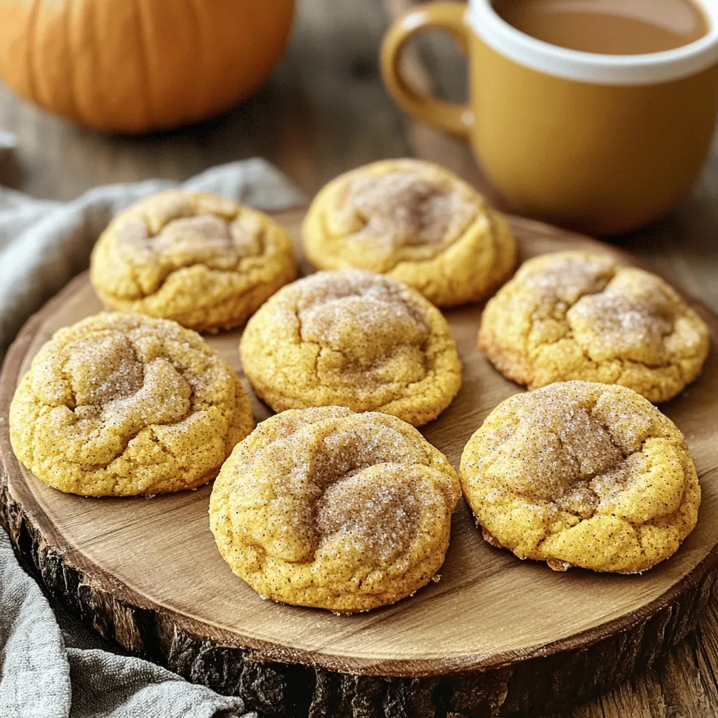 Pumpkin Spiced Snickerdoodle Cookies Tasty and Easy