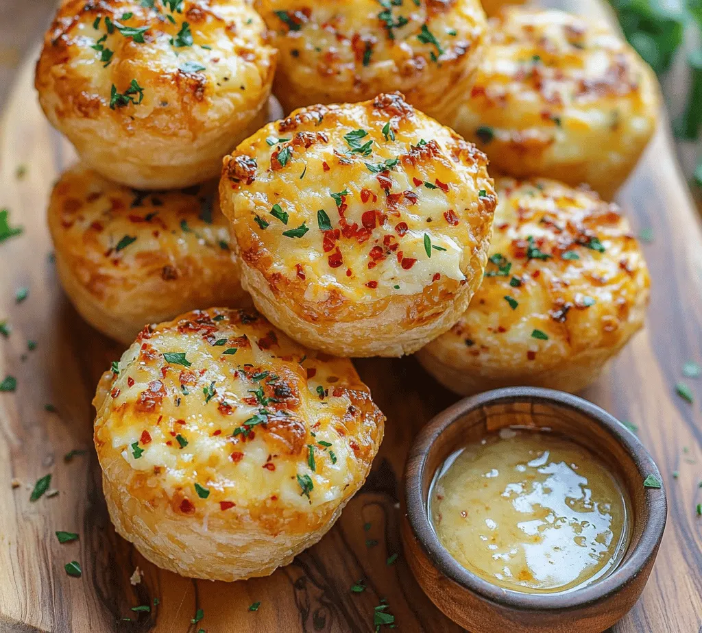 Imagine biting into a warm, flaky pastry that is oozing with melted cheese and infused with the irresistible aroma of garlic. This is the essence of the Cheesy Garlic Cruffin, a delightful fusion that combines the light, airy texture of puff pastry with the rich, savory flavors of garlic and cheese. This unique pastry has taken the culinary world by storm, offering an indulgent treat that is perfect for any occasion. Whether you