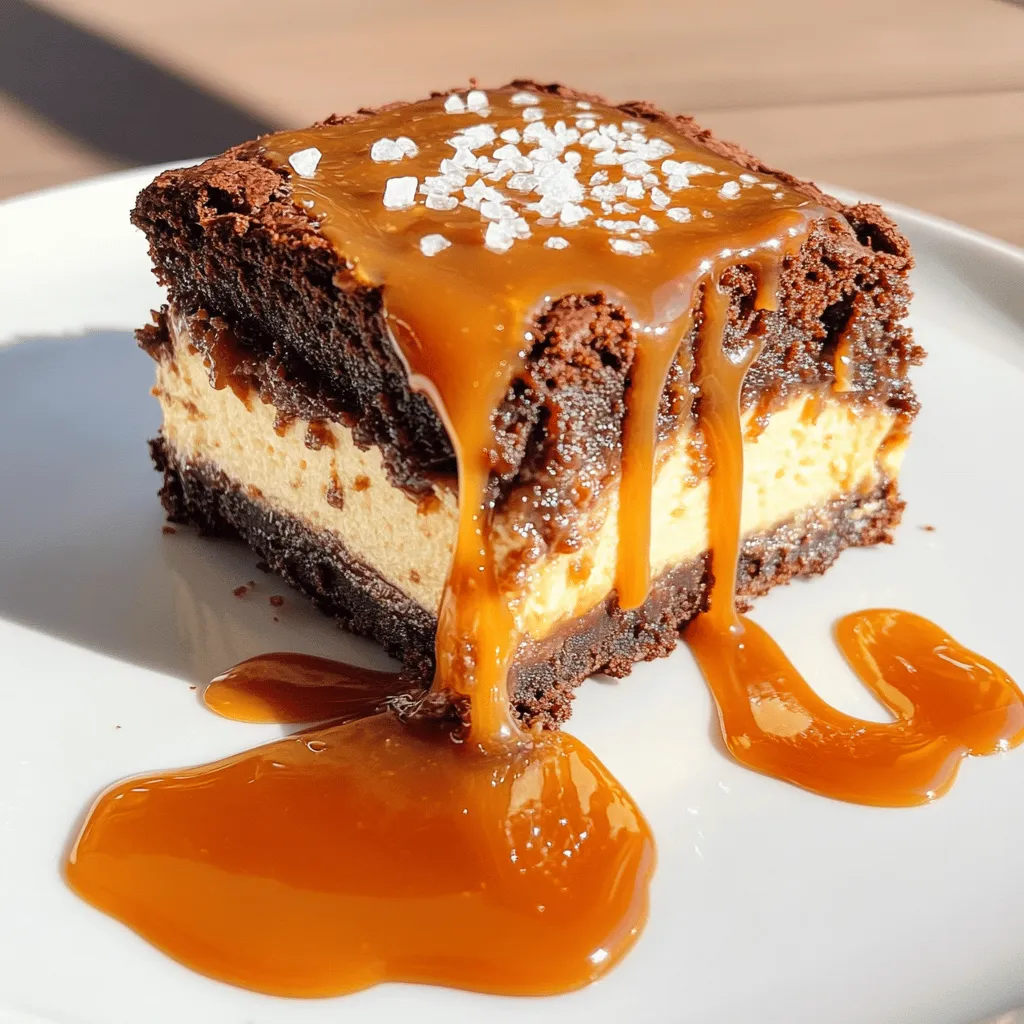 Caramel Brownie Cheesecake Irresistible Dessert Recipe