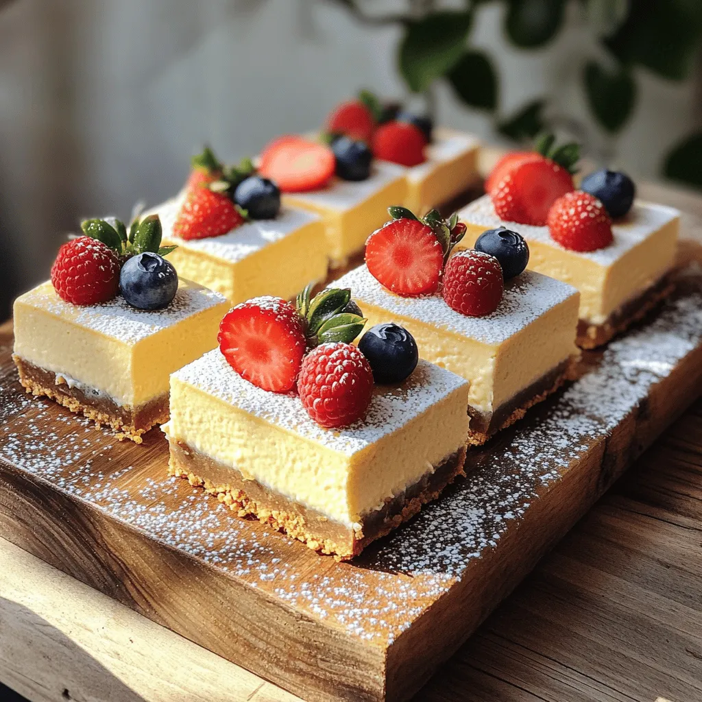 Philadelphia Cheesecake Bars Simple and Tasty Dessert