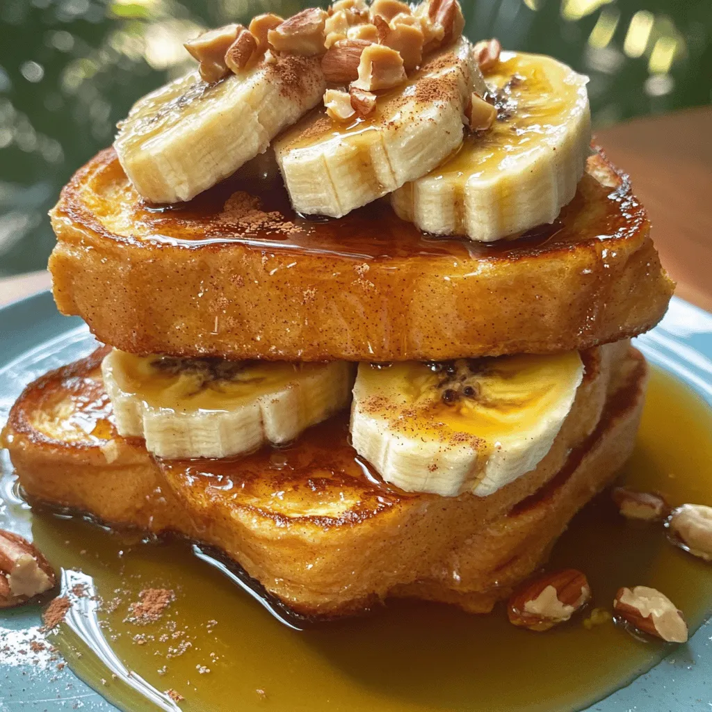 Peanut Butter Banana French Toast Perfect for Breakfast