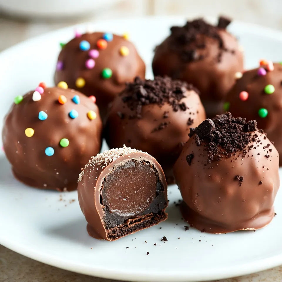 Chocolate Covered Oreo Truffles Delightful Treat Recipe