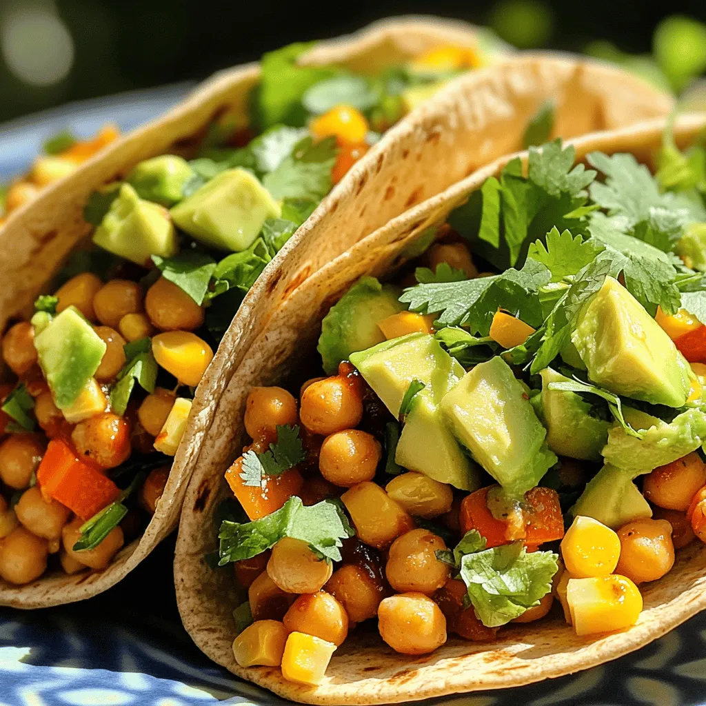 BBQ Chickpea Salad Wraps Fresh and Flavorful Meal