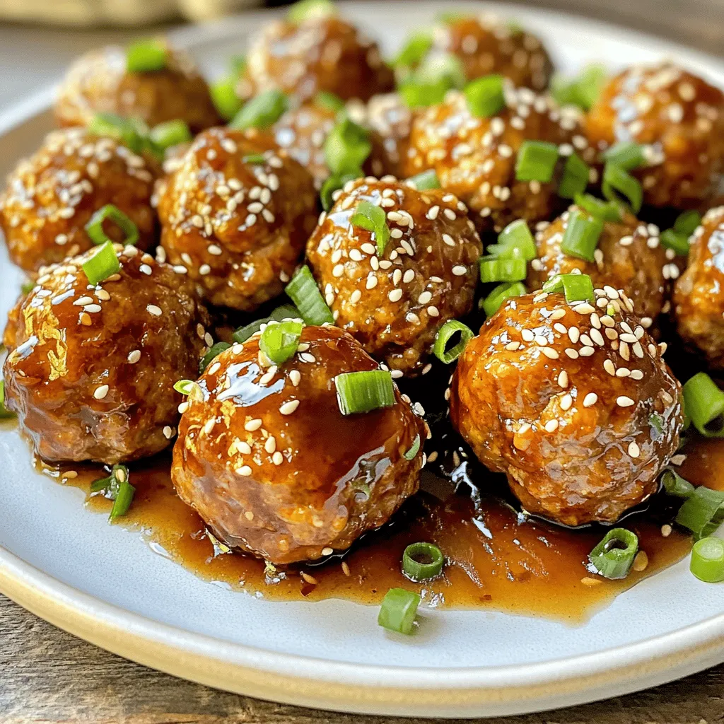 Better-Than-Takeout Teriyaki Turkey Meatballs Recipe