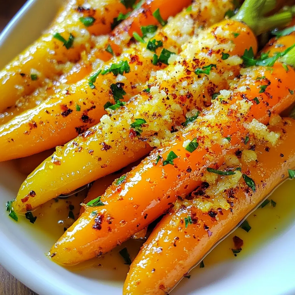 Roasted Garlic Parmesan Carrots Flavorful Side Dish