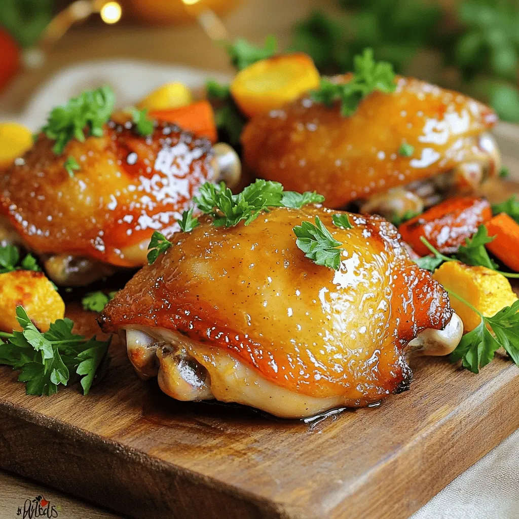 Honey Mustard Chicken Thighs Delightfully Flavored Meal