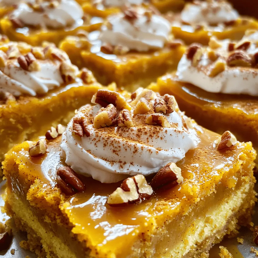 Caramel Pumpkin Poke Cake Irresistible Fall Dessert