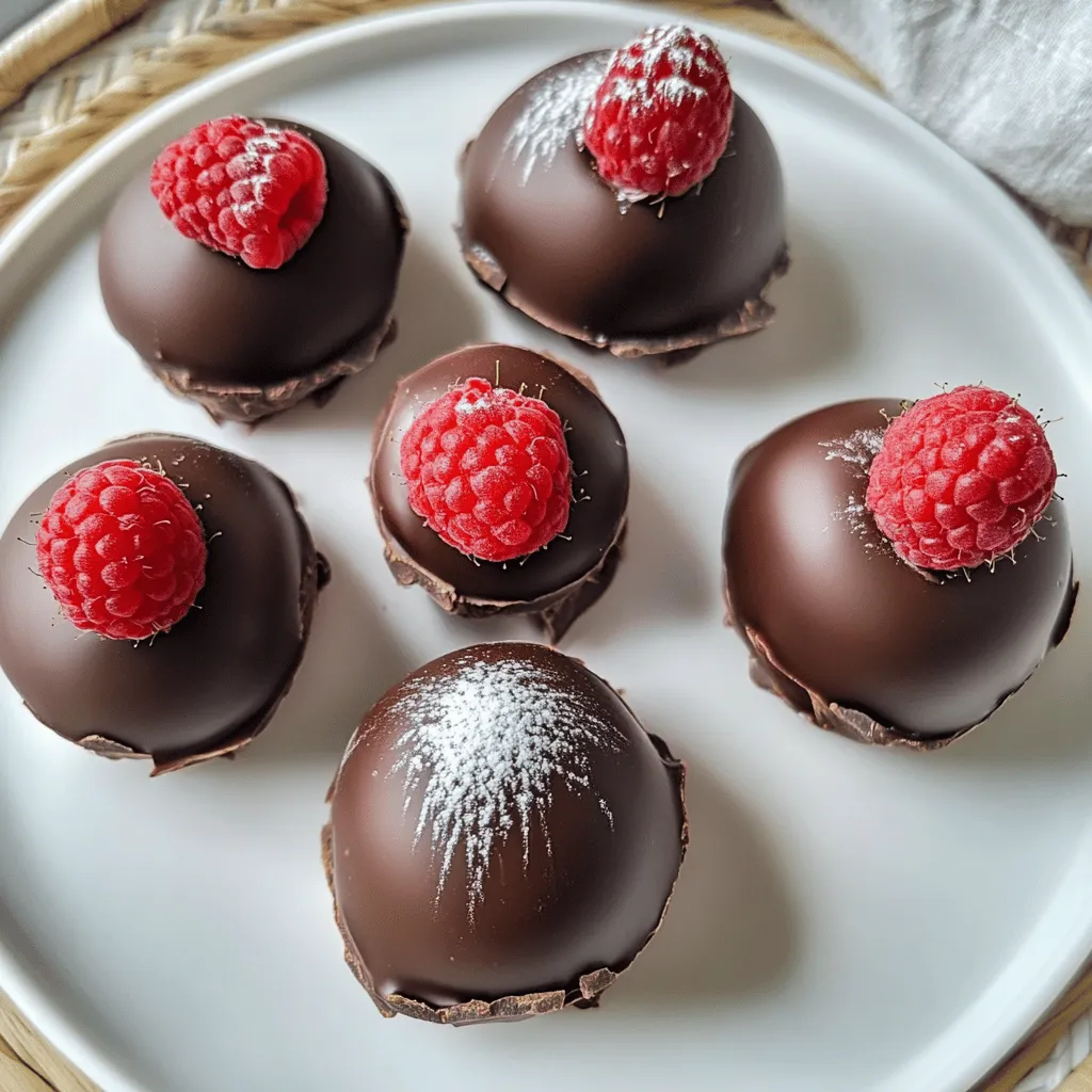 Chocolate raspberry mousse domes are delightful, creamy desserts that look stunning. These domes combine rich chocolate with fresh raspberries. The blend creates a sweet and tart flavor that excites the taste buds.