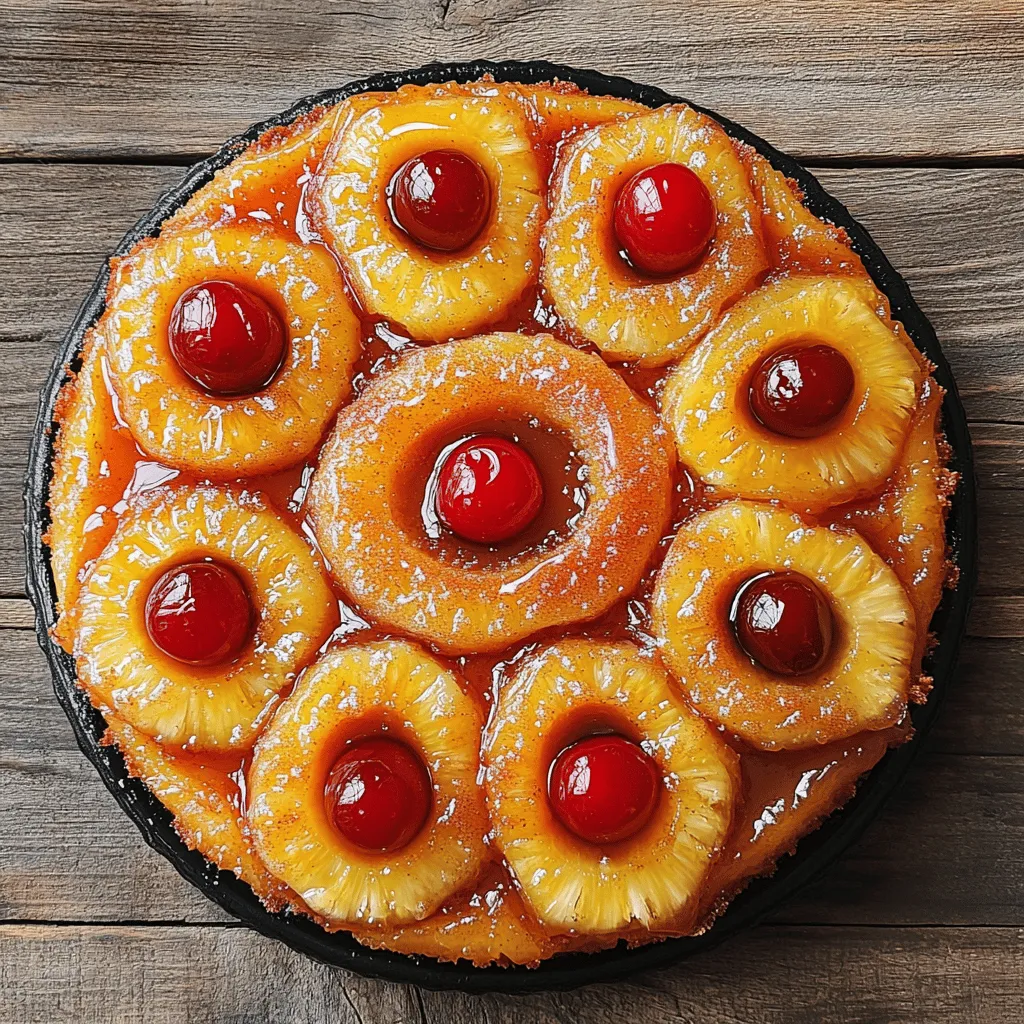 Pineapple Upside-Down Cake Simple and Delicious Recipe