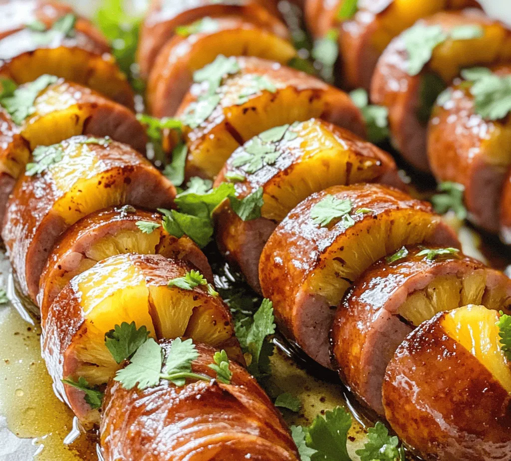When it comes to appetizers that can impress at gatherings, parties, or casual dinners, few dishes can rival the allure of Pineapple Hasselback Kielbasa Bites. This unique and flavorful dish marries the rich, savory notes of kielbasa with the bright, sweet essence of pineapple, creating a culinary experience that is both exciting and satisfying. The combination of these two ingredients not only tantalizes the taste buds but also offers a visually appealing presentation that is sure to be a hit among guests.
