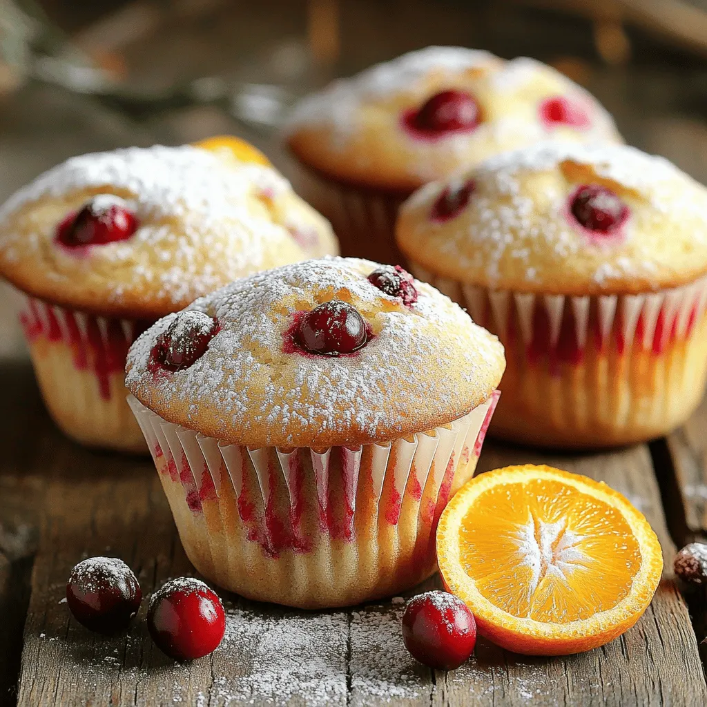 Cranberry Orange Muffins Scrumptious and Easy Recipe