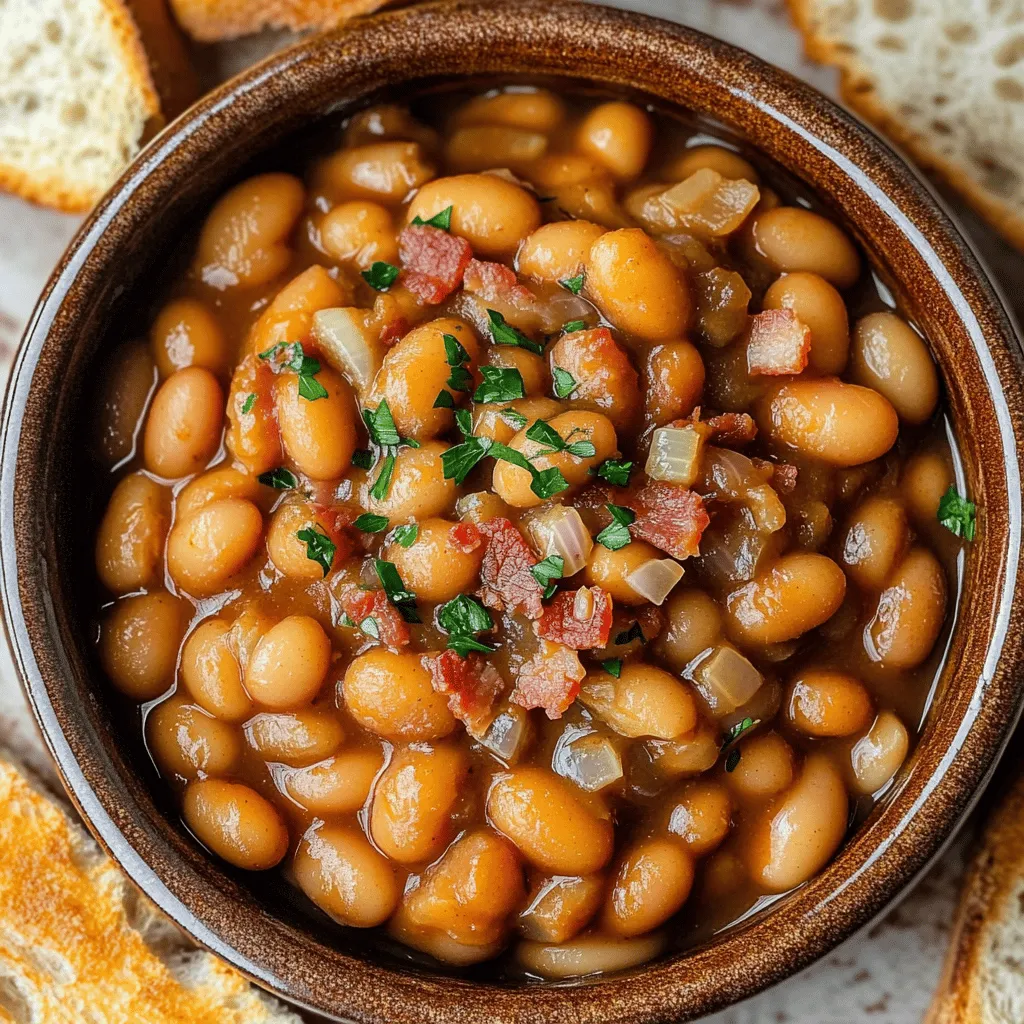 Savory Simple Country Baked Beans Easy Comfort Recipe