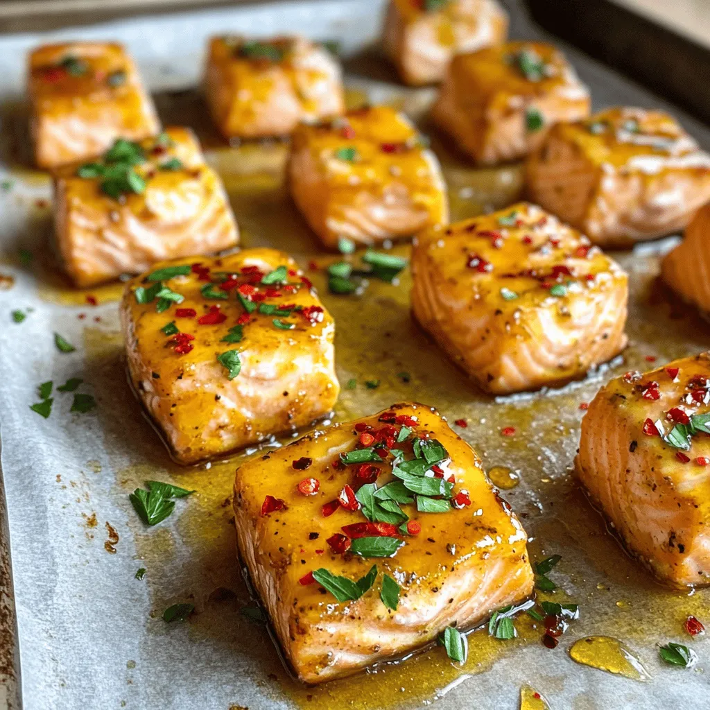 Hot Honey Salmon Bites: A Flavorful Delight