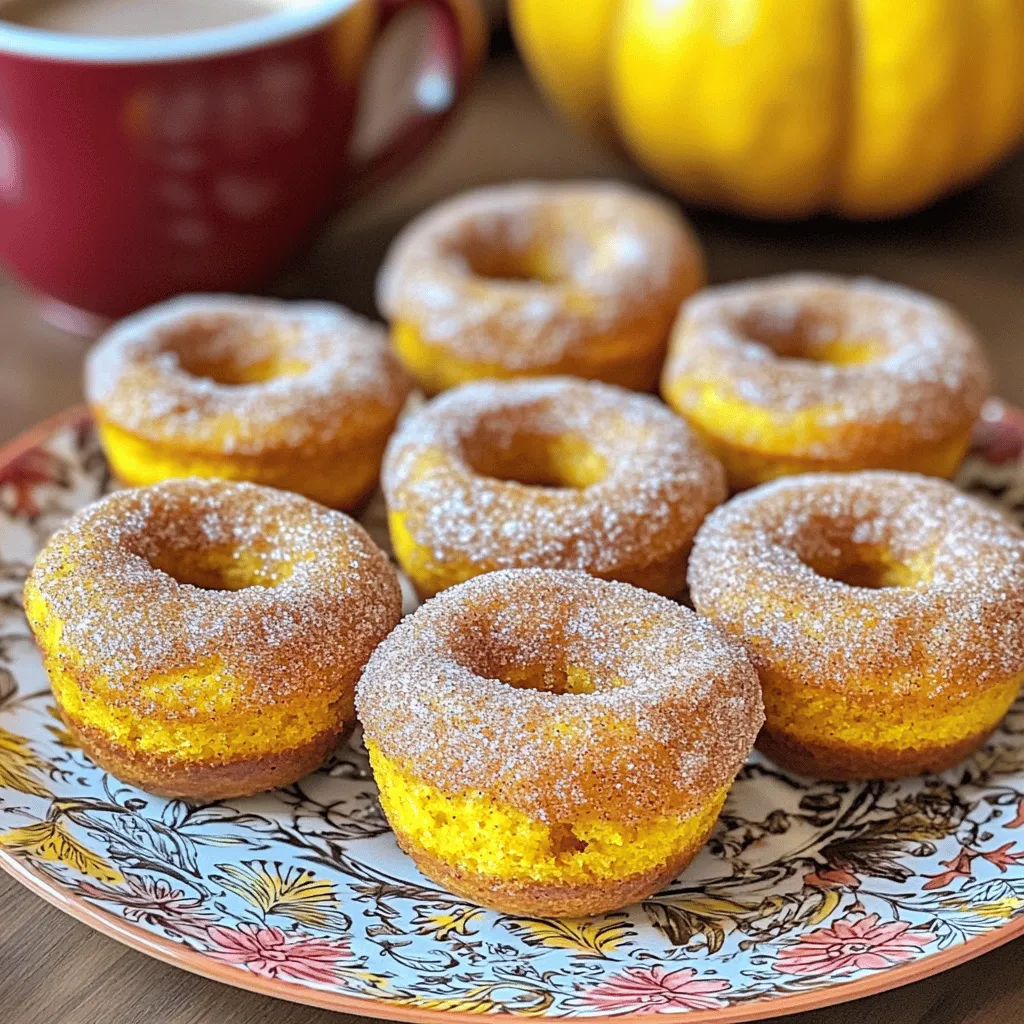Savory Pumpkin Spice Donut Muffins Delightful Treat