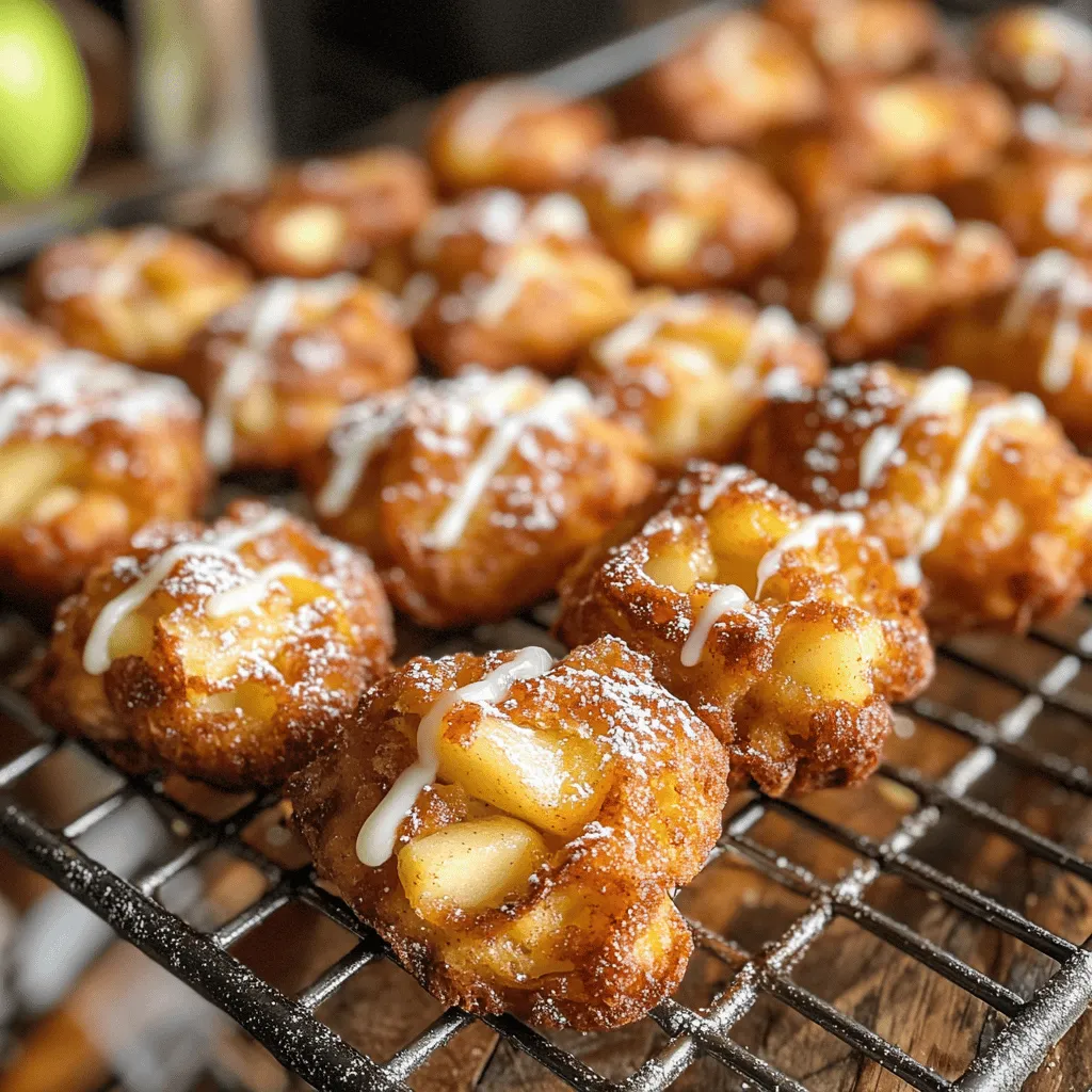 Apple Fritter Bites Delight: A Deliciously Simple Recipe for Fall