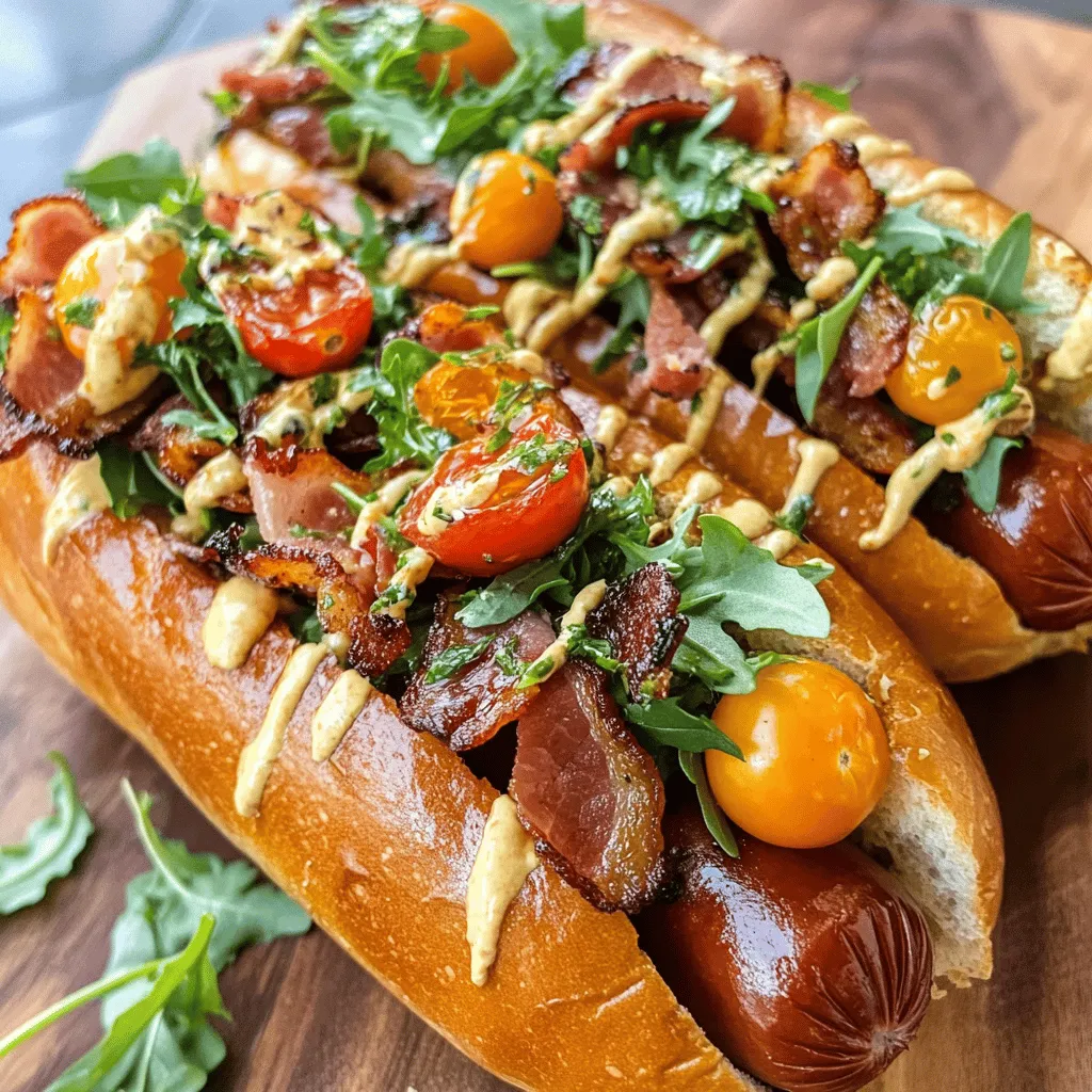 Gourmet BLT Hot Dogs: Elevating a Classic Dish