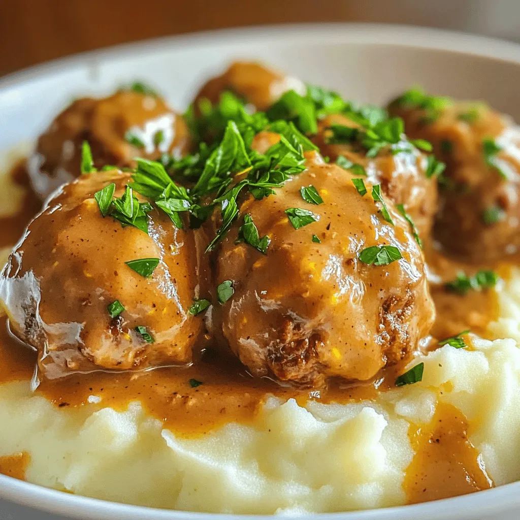 Savory Swedish Meatball Bliss Flavorful Dinner Delight