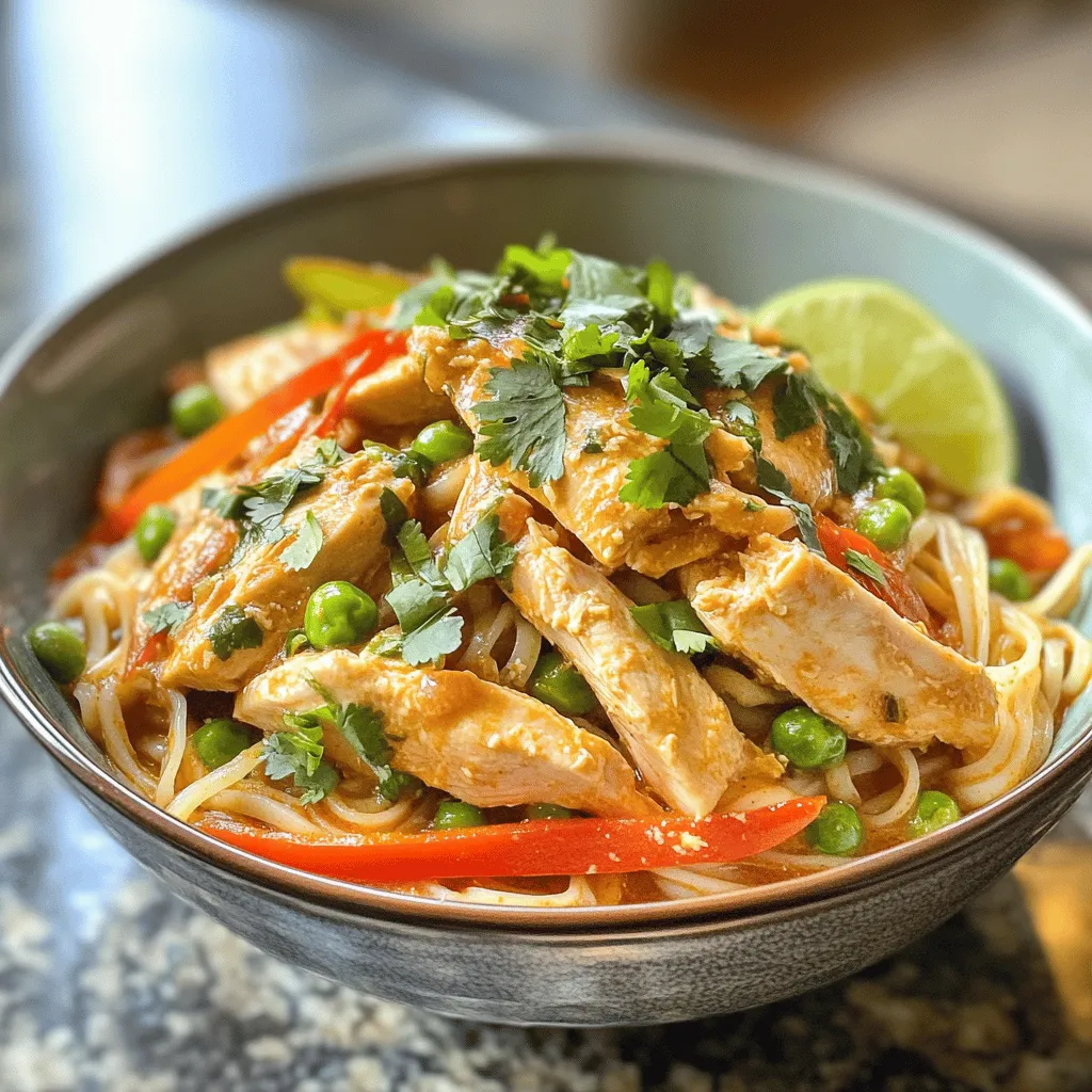 30 Minute Thai Chicken Noodle Soup: A Flavorful Quick Meal