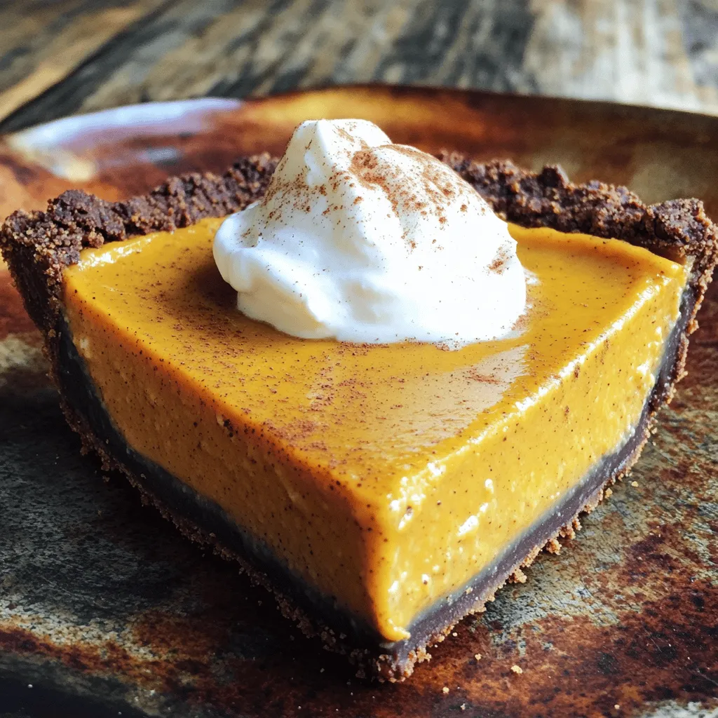 No Bake Pumpkin Pie Delightful and Easy Recipe