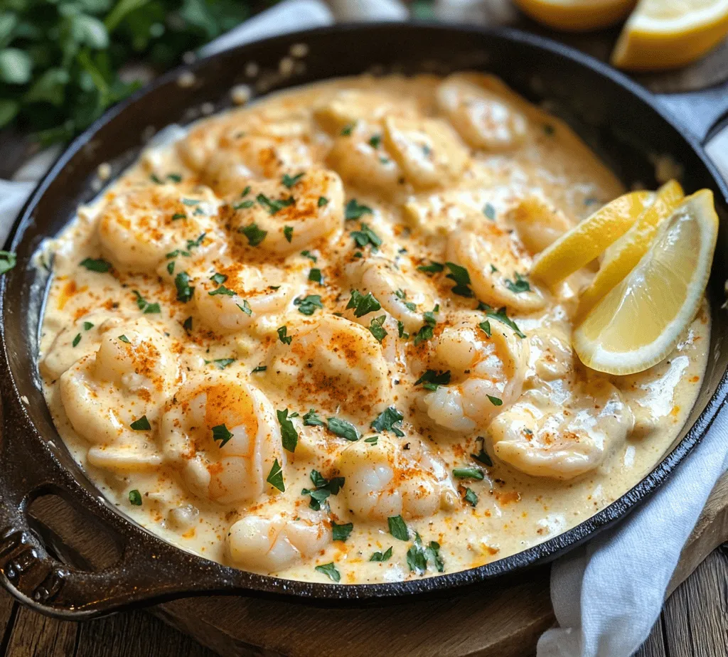 Indulging in a plate of Easy Creamy Garlic Shrimp is akin to embarking on a delightful culinary journey that perfectly marries simplicity with decadence. This dish appeals to both novice and experienced cooks alike, making it an ideal choice for busy weeknights or an impressive centerpiece for entertaining guests. With its rich flavors, silky texture, and a hint of garlic that dances on the palate, this recipe transcends mere sustenance, transforming it into an experience to savor.